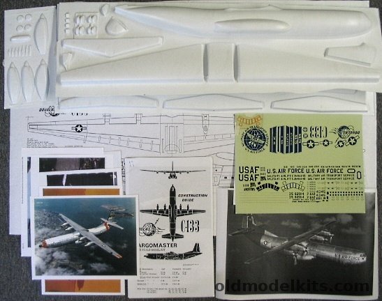 GHM 1/72 Douglas C-133 Cargomaster with Decals plastic model kit